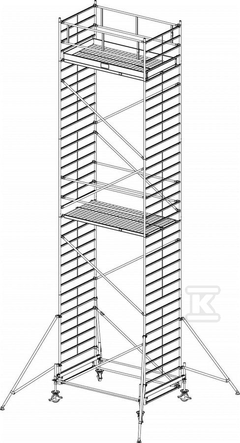 Rusztowanie STABILO 500 2,0 x 1,50m - 783073P
