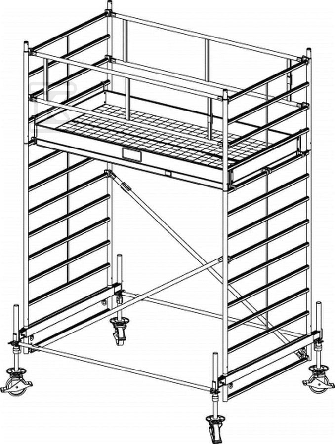 Rusztowanie STABILO 500 2,5 x 1,50m - 784018P