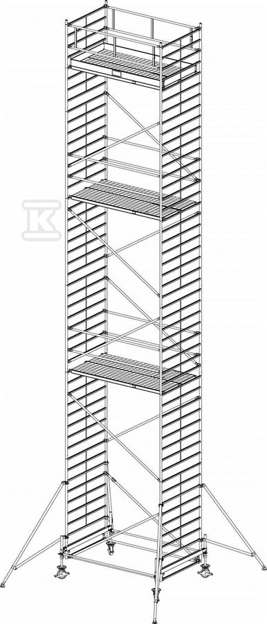 Rusztowanie STABILO 500 2,5 x 1,50m - 784100P