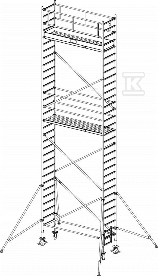 Rusztowanie STABILO 1000 2,0 x 0,75m - 776068P