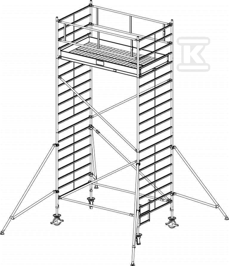 Rusztowanie STABILO 5000 2,0 x 1,50m - 786036P