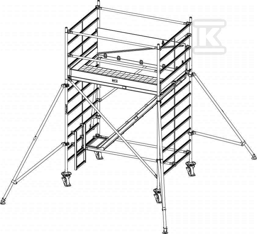 Rusztowanie STABILO 5500 2,0 x 1,50m - 789013P