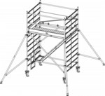 Rusztowanie STABILO 5500 2,0 x 1,50m wysokość robocza 4,50m