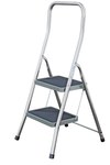Schodki składane z aluminium, 2 stopnie TOPPY XL