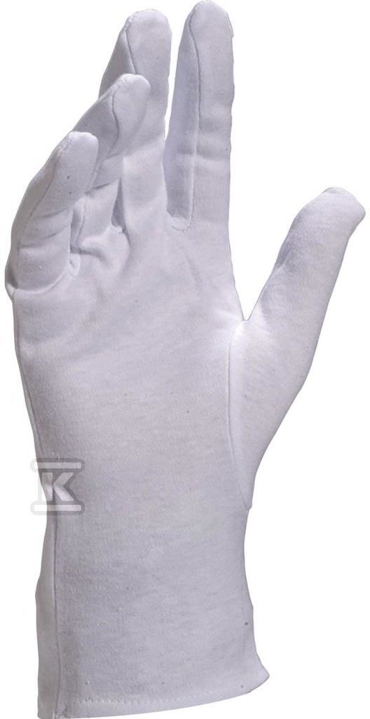 Текстильні рукавички з вибіленої - COB4006