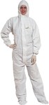 Hooded suit made of Deltatek 5000 fleece white L