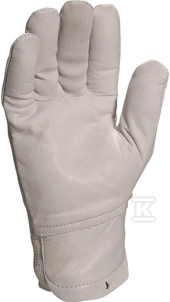 Рукавички з натуральної волової шкіри, - GFBLE11