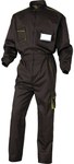 Panostyle jumpsuit with 1 zip, polyester (65%) and cotton (35%), 235 g / m2 brown-green 3XL