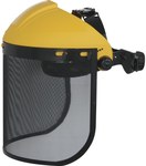 Тримач маски + сітчастий козирок-g, 39 x 20 см жовто-чорний -