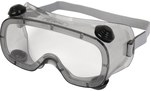 Polycarbonate goggles with indirect ventilation, gray colorless -