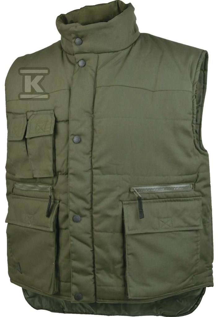 Insulated vest with many pockets made - SIERRVEPT