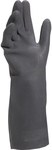 Рукавички неопренові, флоковані, довжина 38 см, шт. 0,75 мм чорний 10/11