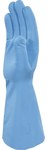 Рукавички нітрилові, хлоровані, довжина 33 см, тис. 0,20 мм синій 10/11