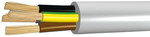 Residential cable OMY-ŻO (H03VV-F) 4x0.5 300V white /100m/