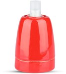 Porcelain Red Suspended Lamp Holder V-TAC VT-799-R 5 Year Warranty