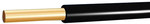 Installation cable H05V-U (DY) 1x0,5 black (100m)