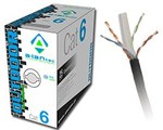 Przewód komputerowy ALANTEC UTP kabel 4x2x23AWG kat.6 OUTDOOR SUCHY