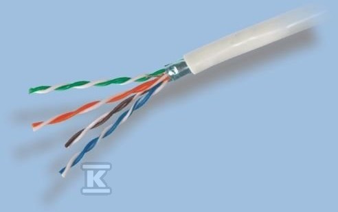 Počítačový kábel FTP 4x2x24 AWG kat.5E - K/EMITERNET-FTP5E