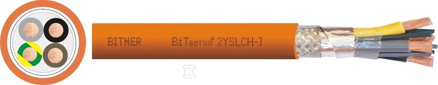 BiTservo 2YSLCH-J 4G1,5mm2 cable - IP1800