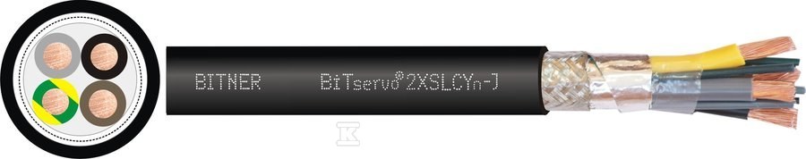 Кабель BiTservo 2XSLCYn-J 4G4mm2 - IP2102