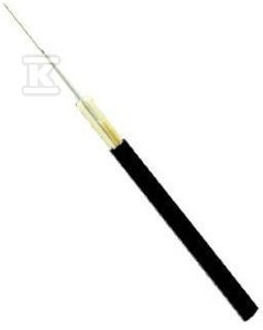 FTTH round fiber optic cable SM 2J 9/125 LSOH black - ALANTEC FOK-W2J ...