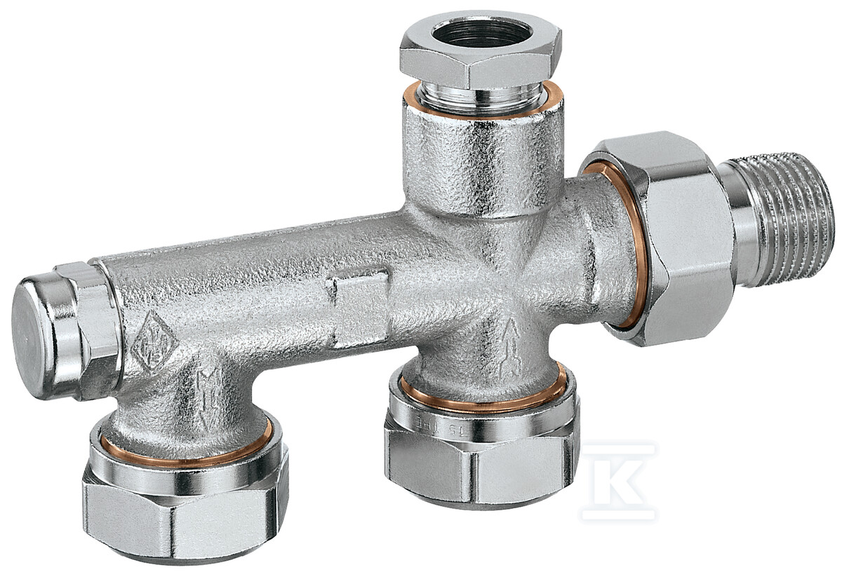 Rozdzielacz grzewania Duolux 50 DN15, - 3810-50.000