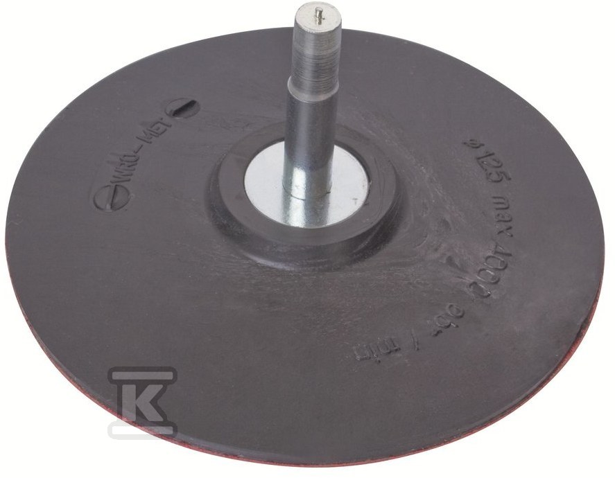 Drill disk 125mm with Velcro (expert) - MN-68-605