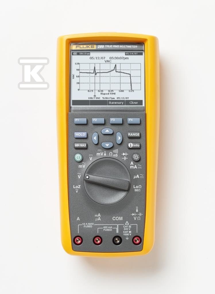 FLUKE-289/EUR Multimeter przemysłowy - 3947801