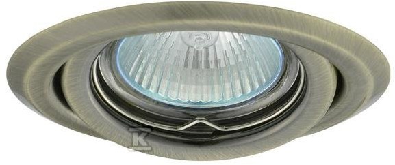 Ceiling spotlight circular movable - 00330