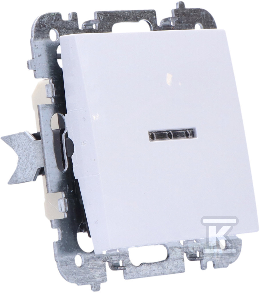 Stair wall switch with backlight, - 3825-10