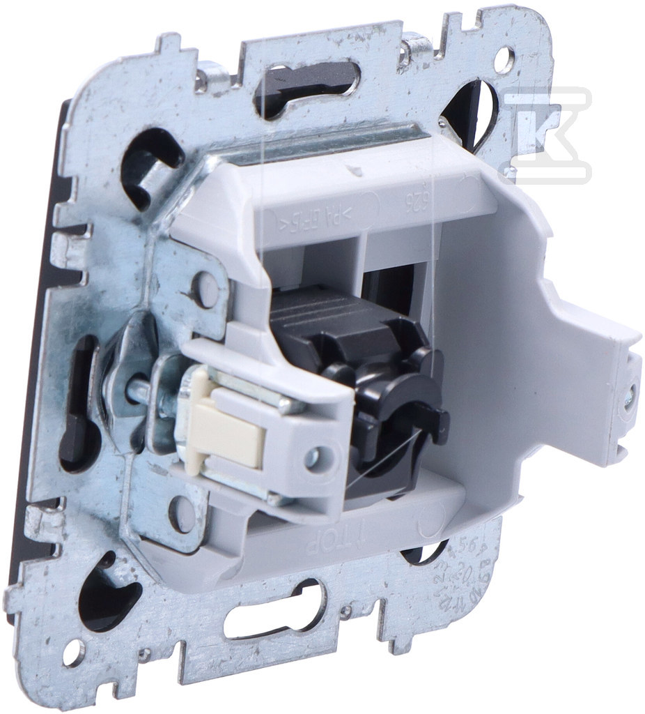 Gniazdo podtynkowe 1xkomputerowe RJ45, - 3848-19