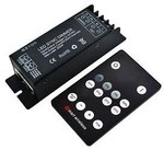 Ściemniacz do taśm diodowych LED jednokolorowych 14-KEY (RF) 25A