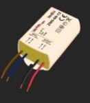 Surface-mounted LED power supply 12V DC 8W, type: ZNN-08-12