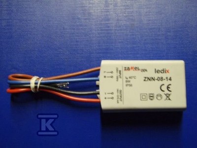 zasilacz LED natynkowy Zamel 14V DC 8W