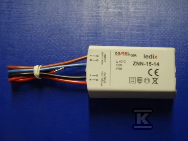 Zasilacz LED natynkowy 14V DC 15W, typ: - LDX10000025