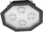 LED priemyselné svietidlo, OKTA 87W, IP65, typ HIGH BAY, svetelný tok zo svietidla 12 500lm, 5000K, CRI80,