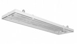 Corp de iluminat LED industrial MEGAL2M 92W, 4000K, flux luminos CRI80 din corpul de iluminat 14.500lm, corp 1224x197mm, difuzor din sticlă securizată, jaluză MIRO4, corp de iluminat suspendat sau 6057A71FEE0CC2B8EED017D8F5C64, Ta2F54°C64