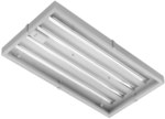 Corp de iluminat LED industrial MEGAL4S 92W, 4000K, flux luminos CRI80 de la corpul de iluminat 14.500lm, corp 655x357mm, difuzor din sticlă securizată, jaluză MIRO4, corp de iluminat suspendat sau 6057A71FEE0CC2B8EED017D8F58C48, Ta2F5864