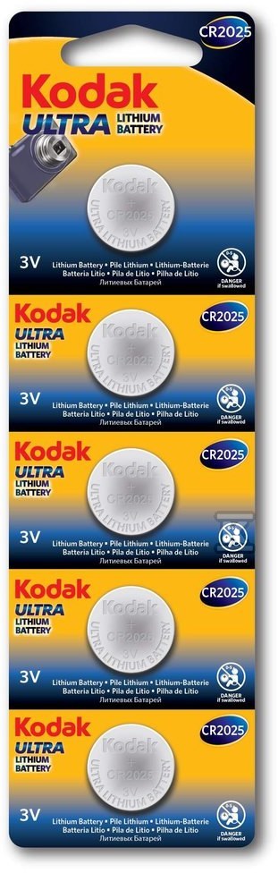 Kodak Ultra Lithium CR2025 Lithium - 30411562