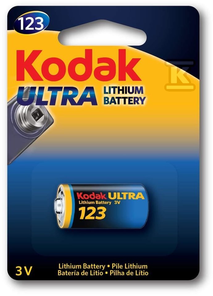 KODAK Ultra litijumska K123LA - 30956223