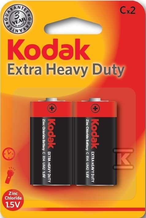 Baterie KODAK Zinc Carbon KCHZ-2 (R14), - 30951051