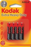 Baterie KODAK Zinc Carbon K3AHZ-4 (R3), blister=4 buc