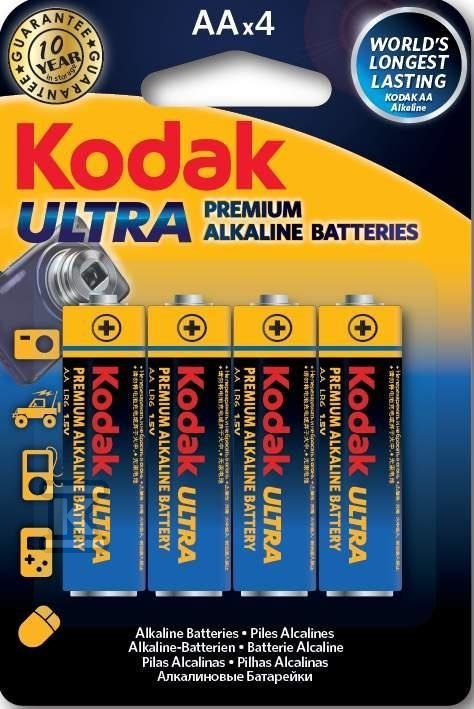 KODAK Ultra Premium AA-4 LR6 alkalna - 30959514