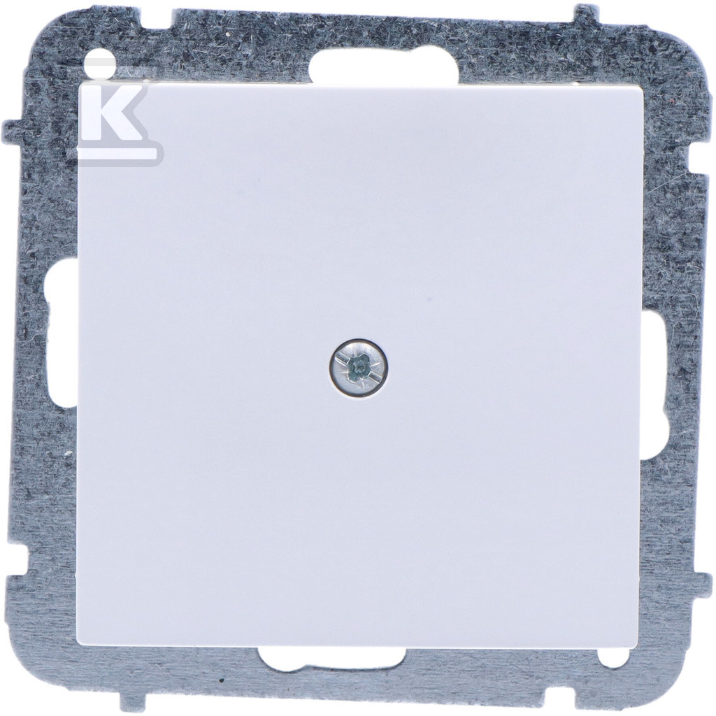 Frame cover cap, white, without frame, - 3870-10