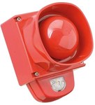 Sygnalizator optyczny-akustyczny Symphoni LX IP66. Element systemu pożarowego (P.POŻ). SYG1/LX-W/RF/R1/WP