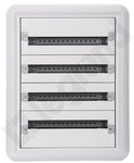 Cutie de distributie XL3 160 izolata 4x24 modulara (96 module) - fara usa