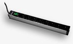 Listwa zasilająca EmiterNet 19" z wyłącznikiem 8-gn.z bolcem,kabel 2mb wtyk uni-schuko