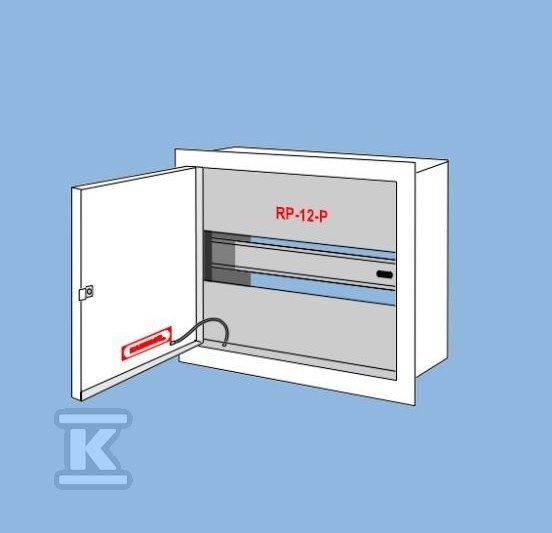 Rozdzielnica podtynkowa RP-12-P, - RP-12-P