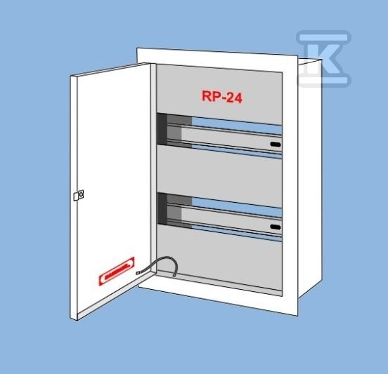 Rozdzielnica podtynkowa RP-24, miejsce - RP-24