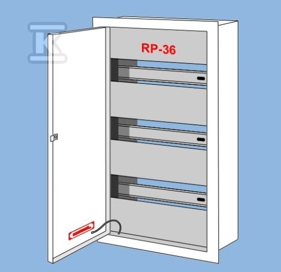 Unterputz-Schaltanlage RP-36-P, Platz - RP-36